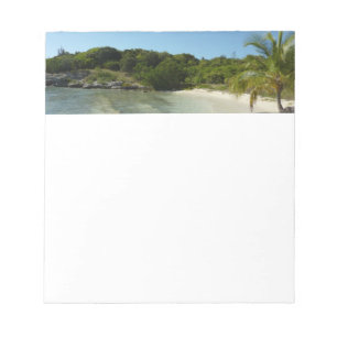 Bloc De Notas Playa Antigua Hermoso Paisaje Tropical