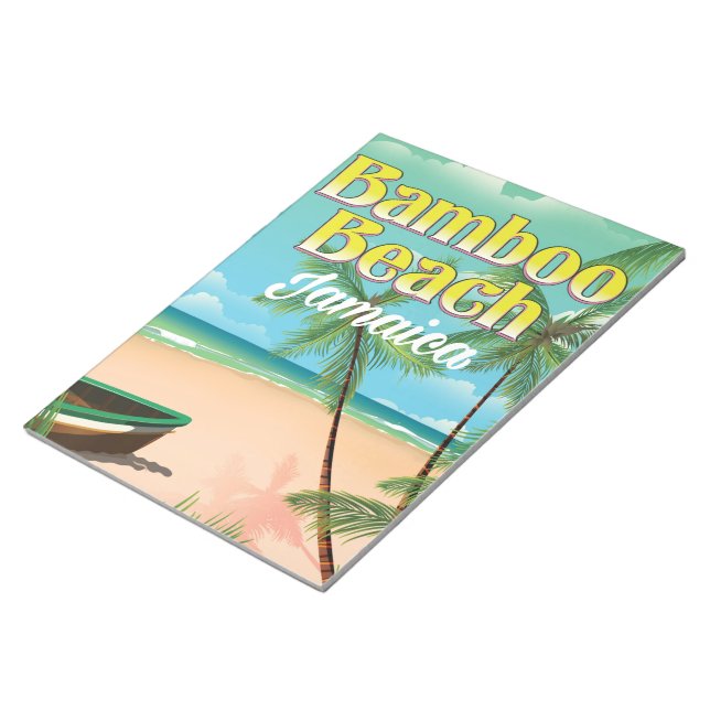 Bloc De Notas Playa Bamboo Jamaica (Lado Derecho)