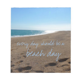 Bloc De Notas Playa con presupuesto