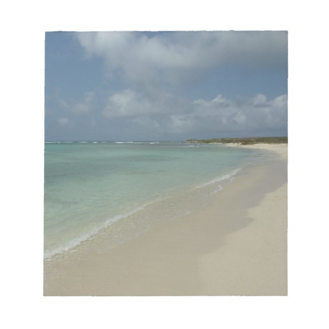 Bloc De Notas Playa de Aruba II Bonita Escena Natural (Frente)