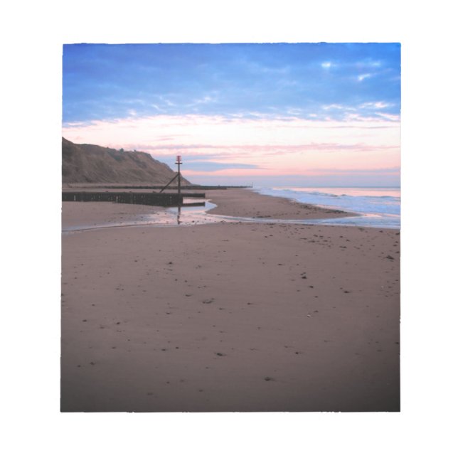 Bloc De Notas Playa de Mundesley, Norfolk (Frente)