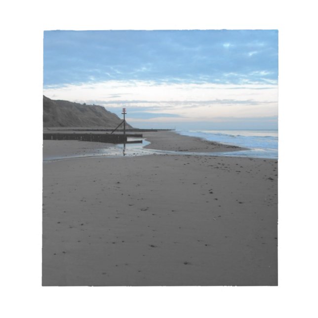 Bloc De Notas Playa de Mundesley, Norfolk (Frente)