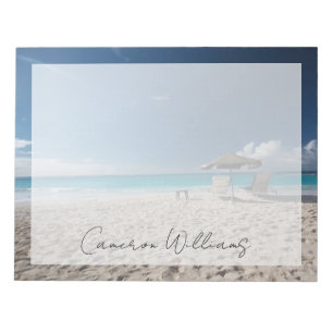 Bloc De Notas Playas tropicales   Sandy Beach, Anguila