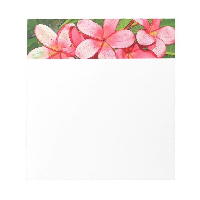 Bloc De Notas plumeria (Frente)
