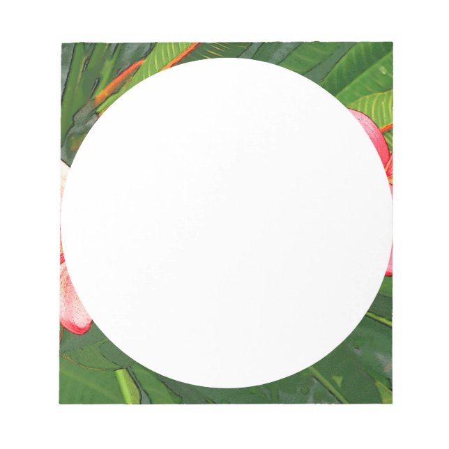 Bloc De Notas Plumerias (Frente)