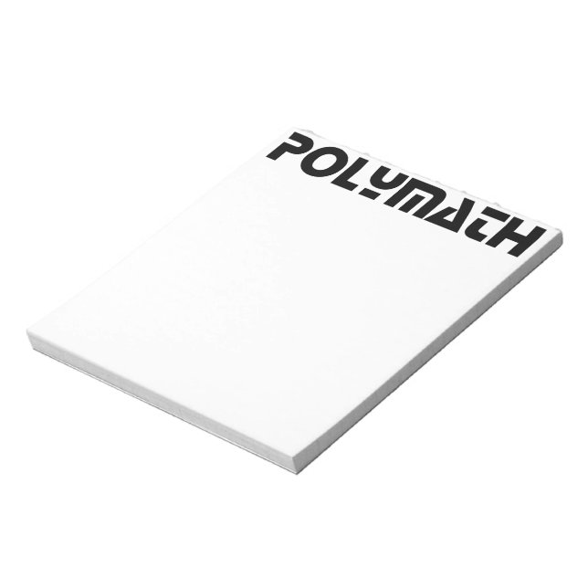 Bloc De Notas Polimatemática (Lado Izquierdo)