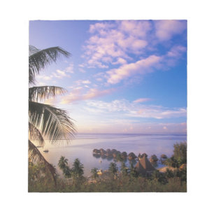 Bloc De Notas Polinesia Francesa, Moorea. Vista de la Bahía de