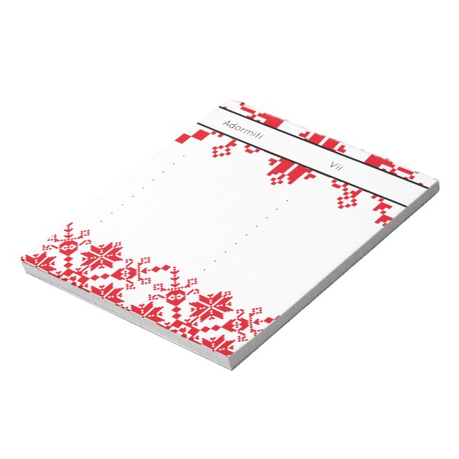 Bloc De Notas Pomelnico (Lado Izquierdo)