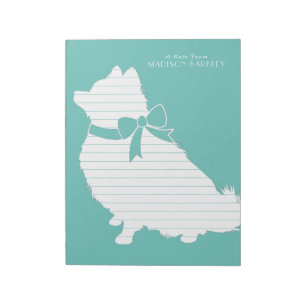 Bloc De Notas Pomerania Pom Dog Puppy