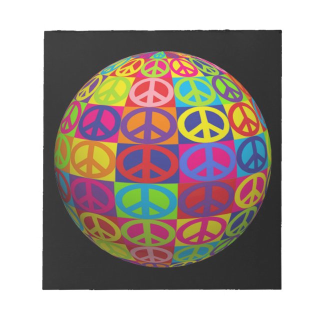 Bloc De Notas Pop Peace Balls (Frente)
