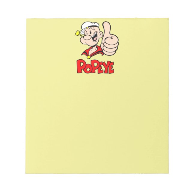 Bloc De Notas Popeye Notepad (Frente)