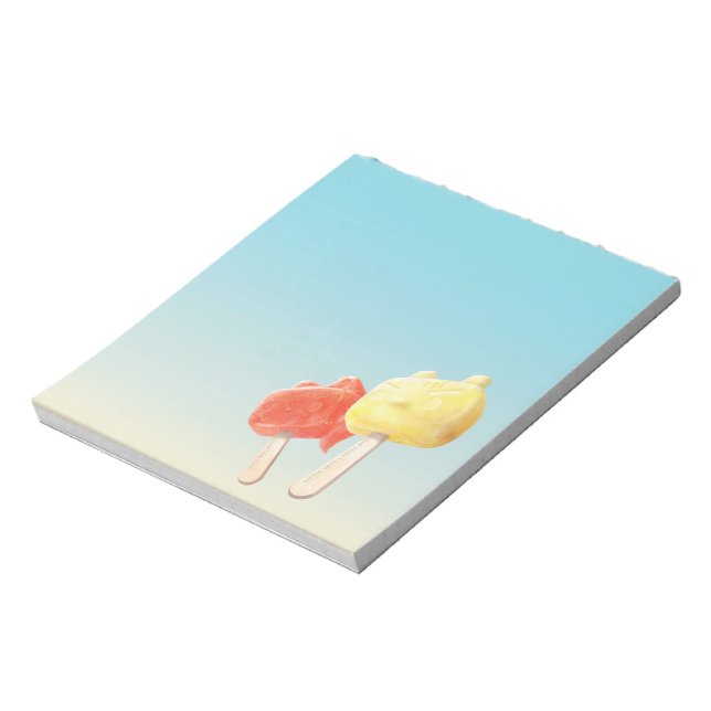 Bloc De Notas Popsicles de caracteres (Lado Izquierdo)