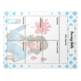 Bloc De Notas Por Una Vida _ Habilidades De Enfermería