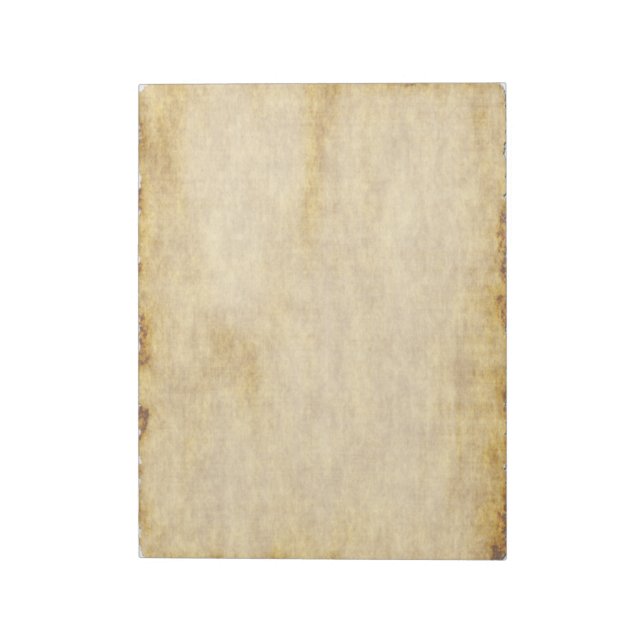 Bloc De Notas Portátil de estilo de papel de pergamino antiguo (Lado Izquierdo)