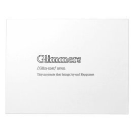 Bloc De Notas portátil Glimmer