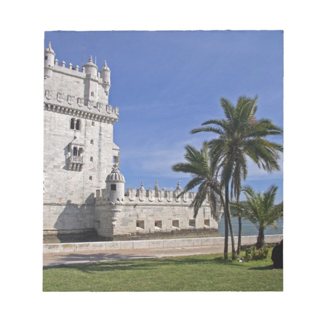 Bloc De Notas Portugal, Lisboa. Torre Belem, un mundo de la UNES (Frente)