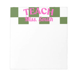 Bloc De Notas Post-it personalizable para profesores