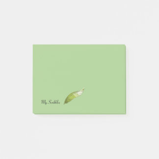 Bloc de notas Post-it - Pluma de pluma verde