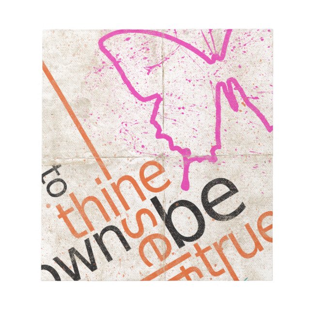 Bloc De Notas Poster motivacional (Frente)