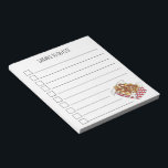 Bloc De Notas Poutine Quebec Canadá Alimentos canadienses Fries<br><div class="desc">El Design incluye un original ilustracion de marca de poutine,  un plato popular en Quebec,  Canadá,  y que incluye patatas fritas coronadas con requesones de queso y salsa marrón. ¡Ideal para tu comida favorita!</div>