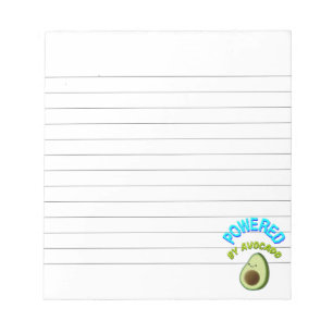 Bloc De Notas Powered By Avocado Lined