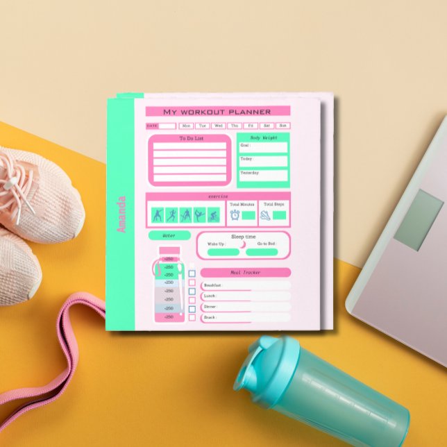 Bloc De Notas Preparación de la comida diaria y seguimiento de p (Subido por el creador)