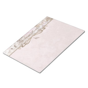 Bloc De Notas Pretty Pink Granite Custom