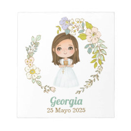 Bloc de notas Primera Comunión GEORGIA