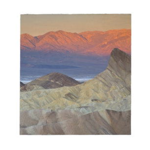 Bloc De Notas Primera luz de la mañana en Zabriskie Point y
