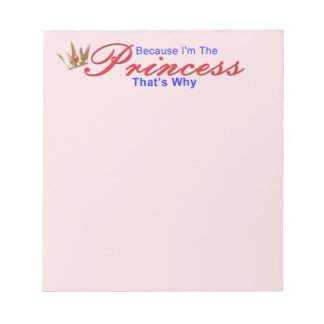Bloc De Notas Princesa
