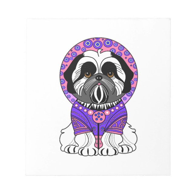 Bloc De Notas Princesa Shih Tzu (Frente)