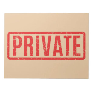 Bloc de notas privado sellado
