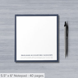 Bloc de notas profesional