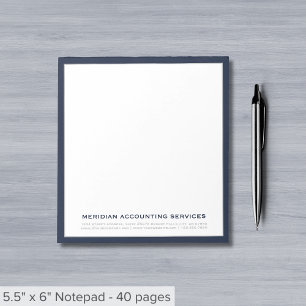 Bloc de notas profesional