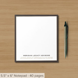 Bloc de notas profesional