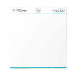 Bloc de notas profesional de marca de 5,5" x 6" -