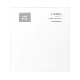 Bloc De Notas Profesional Moderno Plano Simple