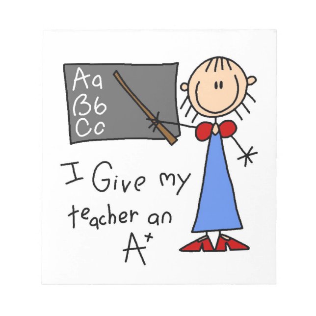 Bloc De Notas Profesor A Plus (Frente)
