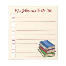 Profesor De Listas De Libros De Biblioteca Persona