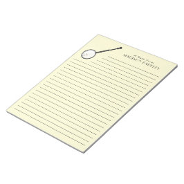 Bloc De Notas Profesor de Música Banjo