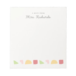 Bloc De Notas profesora