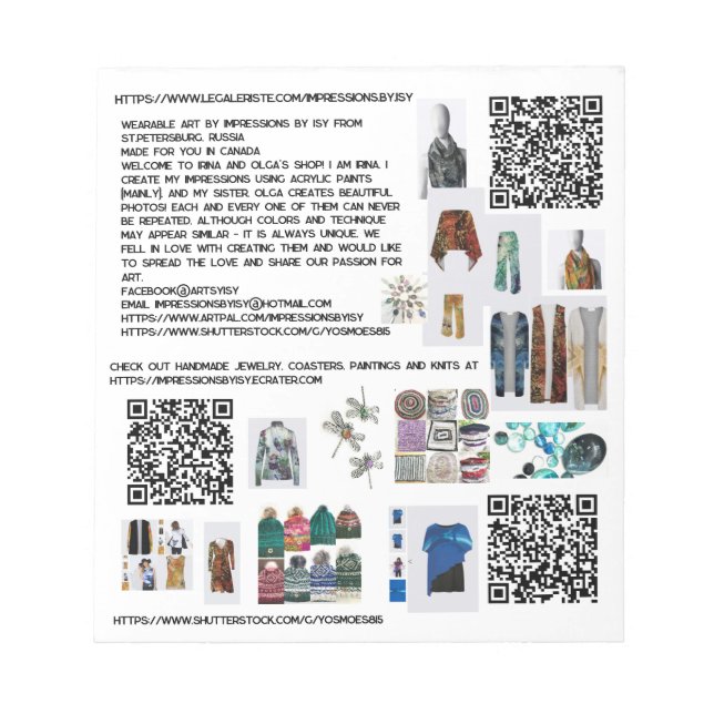 Bloc De Notas Promoción de impresiones por ISY Notepad (Frente)