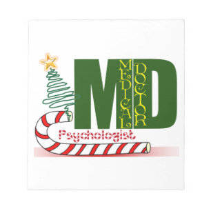 Bloc De Notas Psicólogo MERRY NAVIDAD