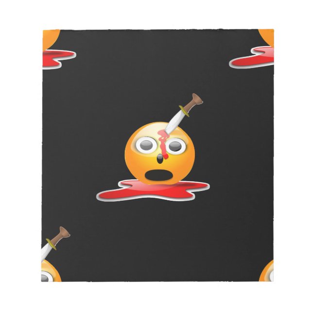 Bloc De Notas psycho emoji (Frente)