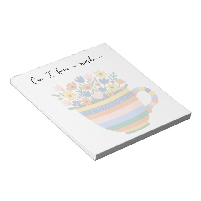 Bloc De Notas ¿Puedo tener una palabra..... (Lado Derecho)