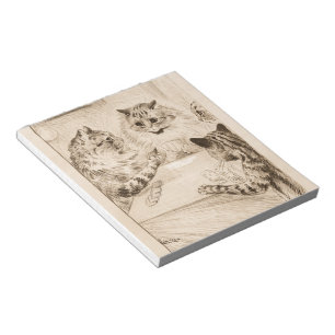 Bloc De Notas Puente de suspiros por Louis Wain