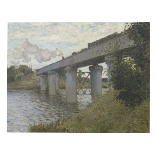 Bloc De Notas Puente ferroviario de Argenteuil (ferrocarril) (po (Frente)