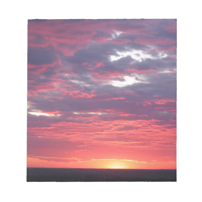 Bloc De Notas puesta de sol (Frente)