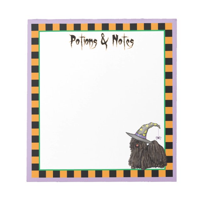 Bloc De Notas Puli Witch Notepad (Frente)