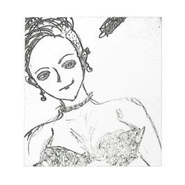 Bloc De Notas punk chica...solo soy un ídolo chica americano